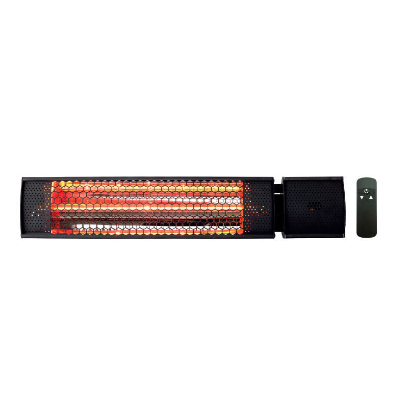 PRIMO PRIH-81074 Ηλεκτρική Σόμπα Εξωτερικού Χώρου 2000W με Λάμπα Gold και Τηλεχειριστήριο (810074)